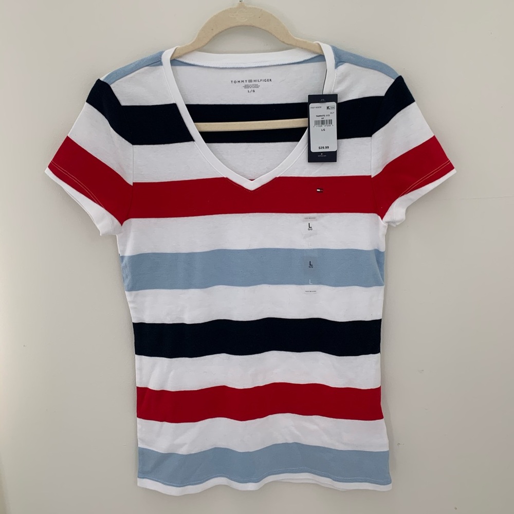 Large Tommy Hilfiger V-Neck